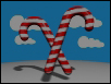Candy Canes Screensaver