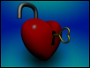 Heart Lock Screensaver
