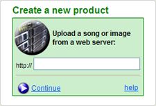 Upload a Song or Image